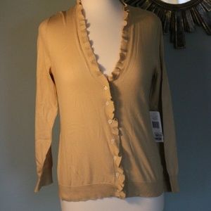Ralph Lauren button up sweater cardigan nwt PM